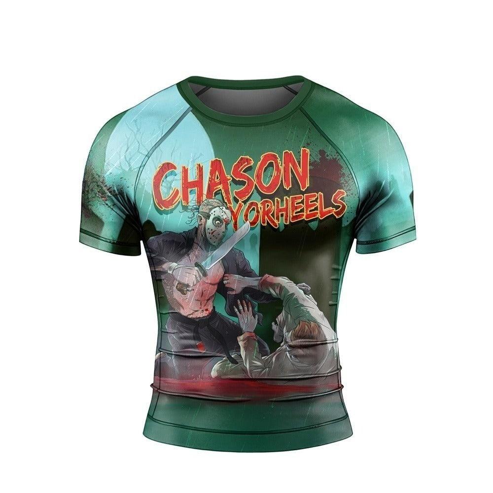 Halloween Chason Yoorhees Rash Guard