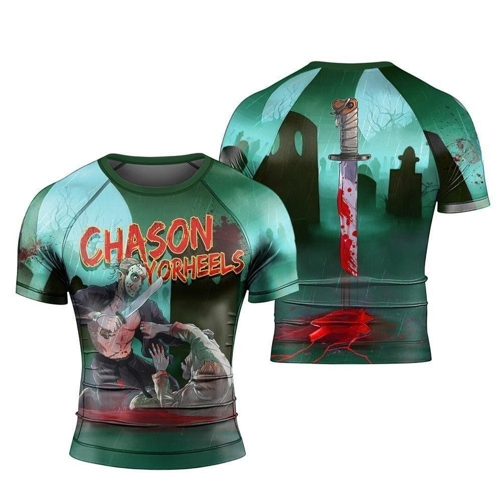 Halloween Chason Yoorhees Rash Guard