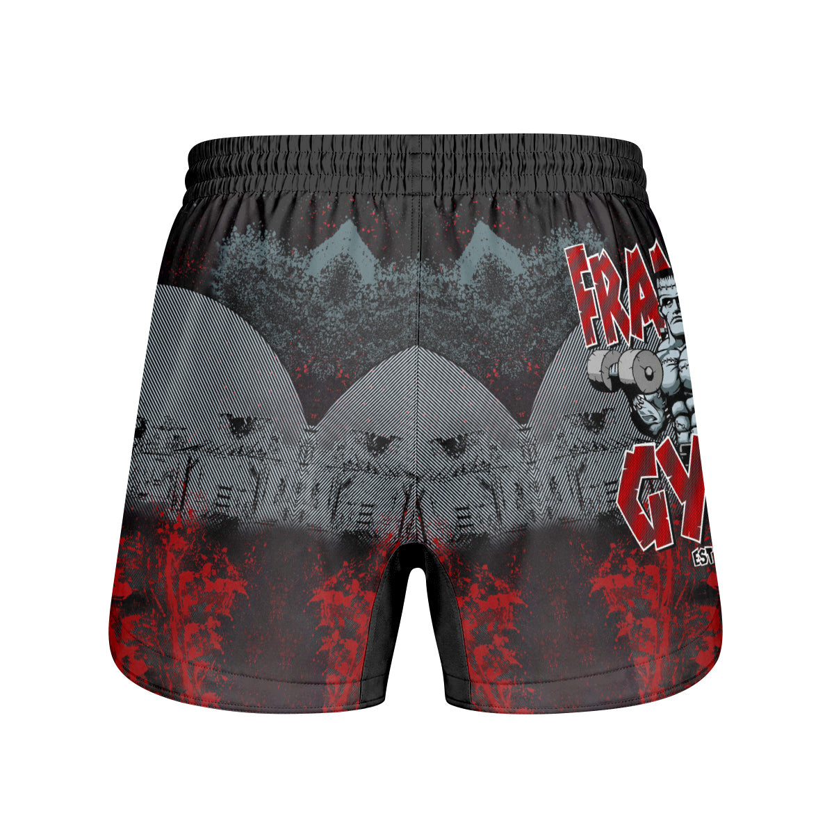 Halloween Frankenstein 1988 Gym Grappling Shorts