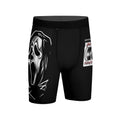 Halloween Ghostface Compression Shorts