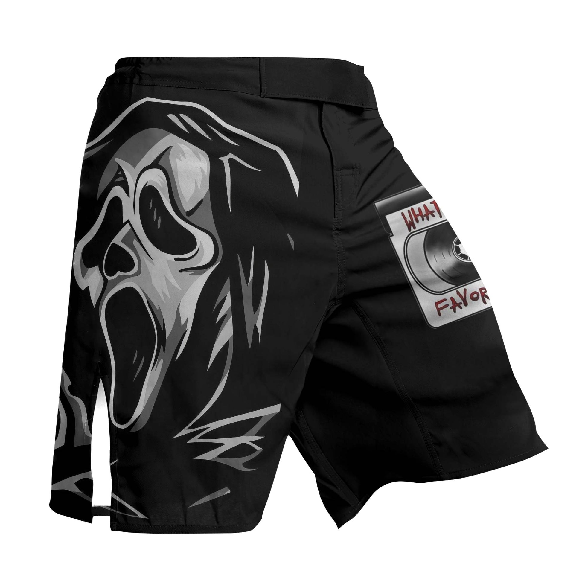 Halloween Ghostface Fight Shorts