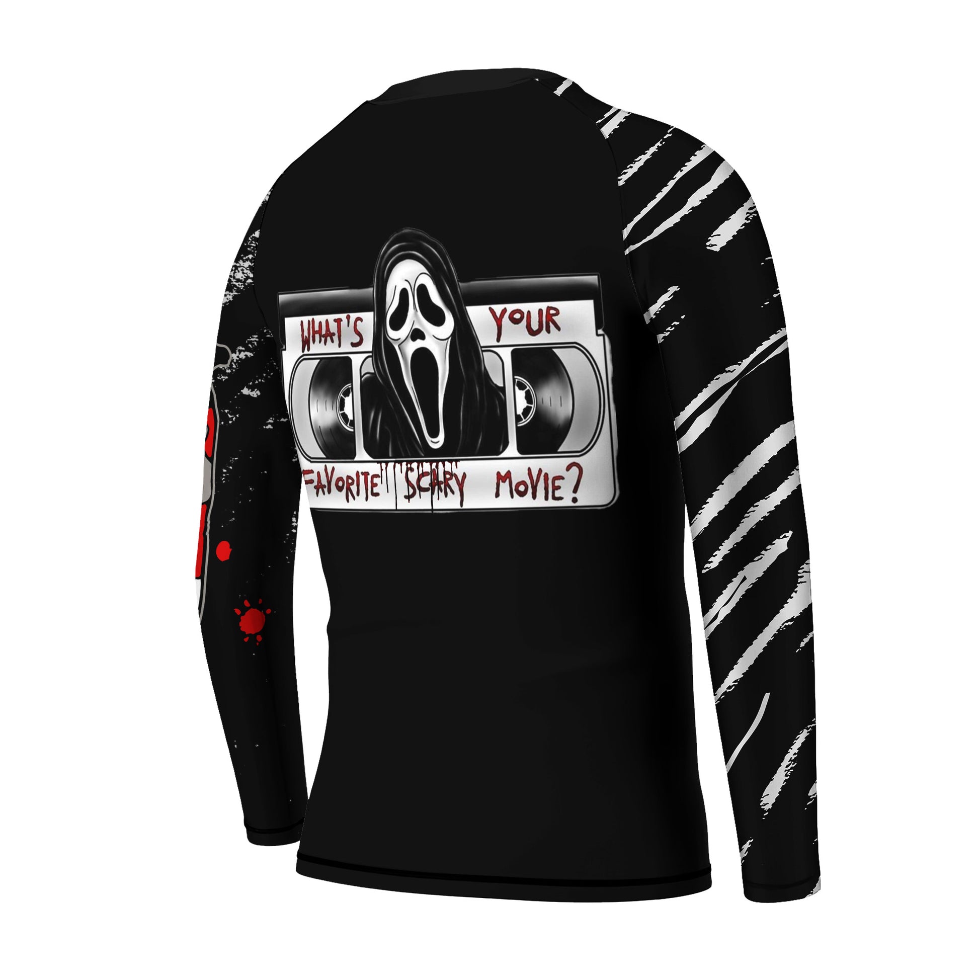 Halloween Ghostface Kids Rash Guard