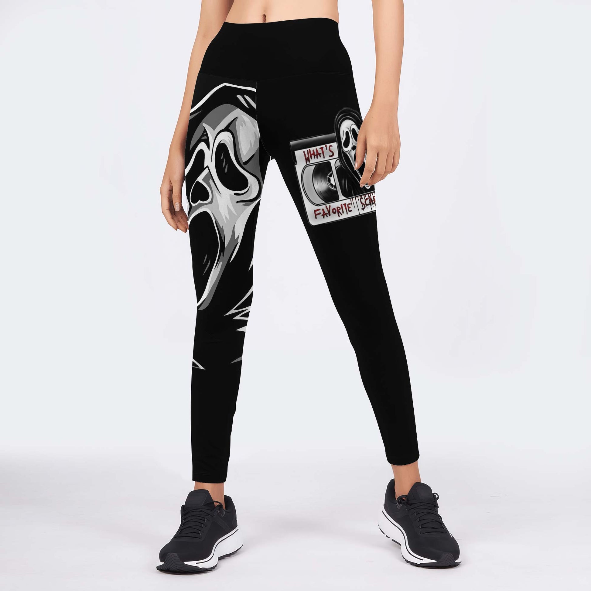 Halloween Ghostface Leggings