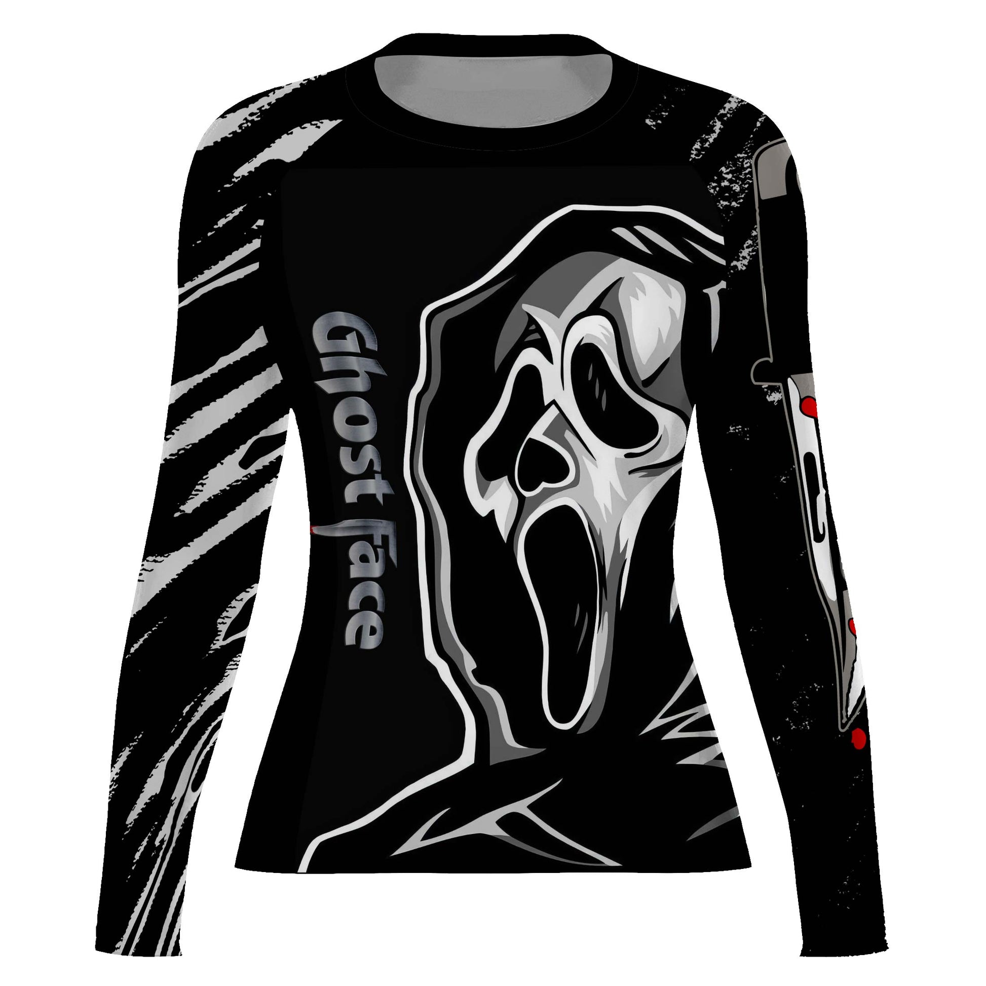 Halloween Ghostface Rash Guard