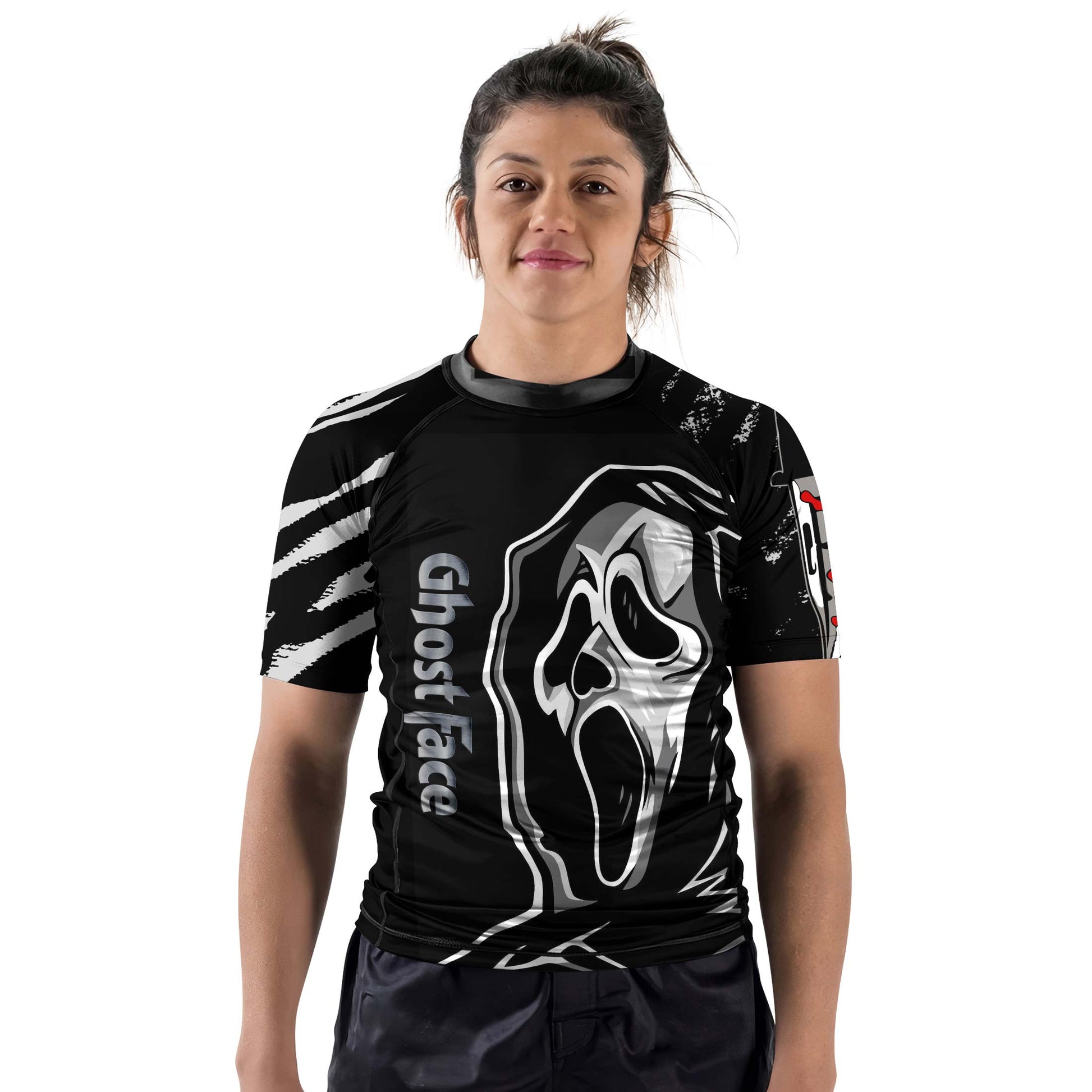 Halloween Ghostface Rash Guard