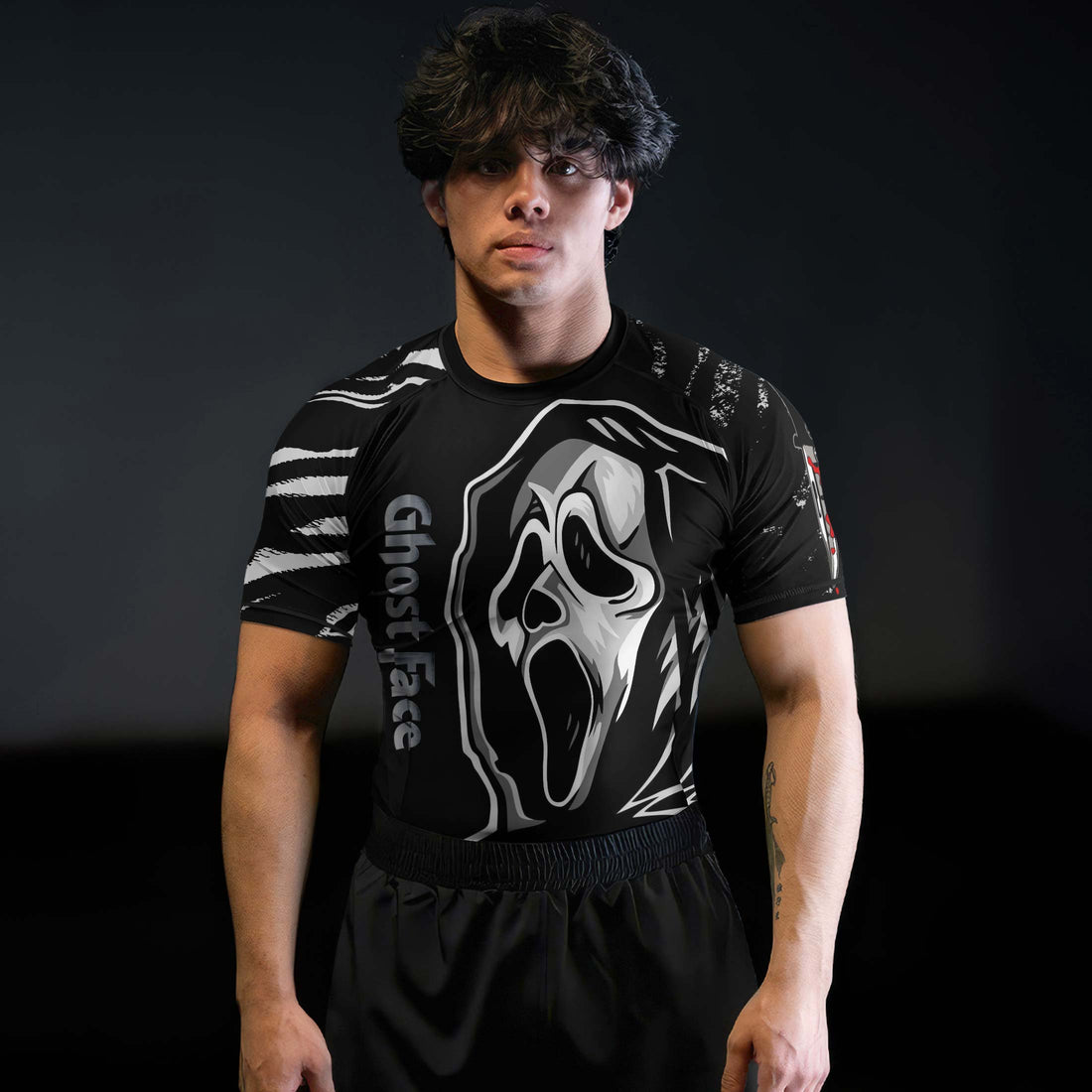 Halloween Ghostface Rash Guard
