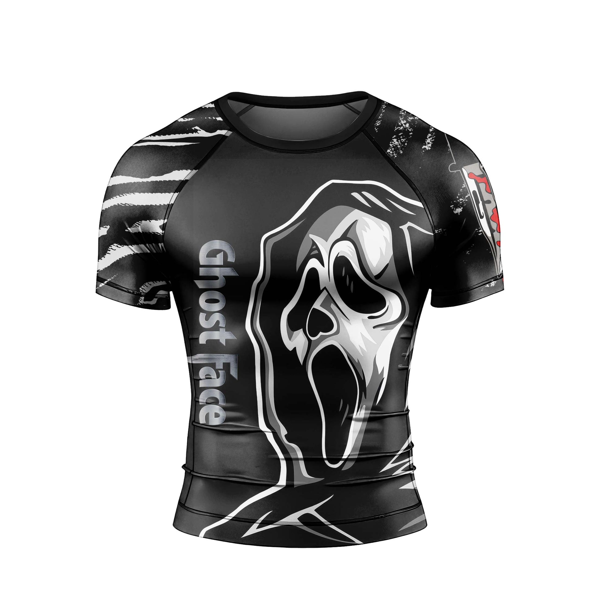 Halloween Ghostface Rash Guard