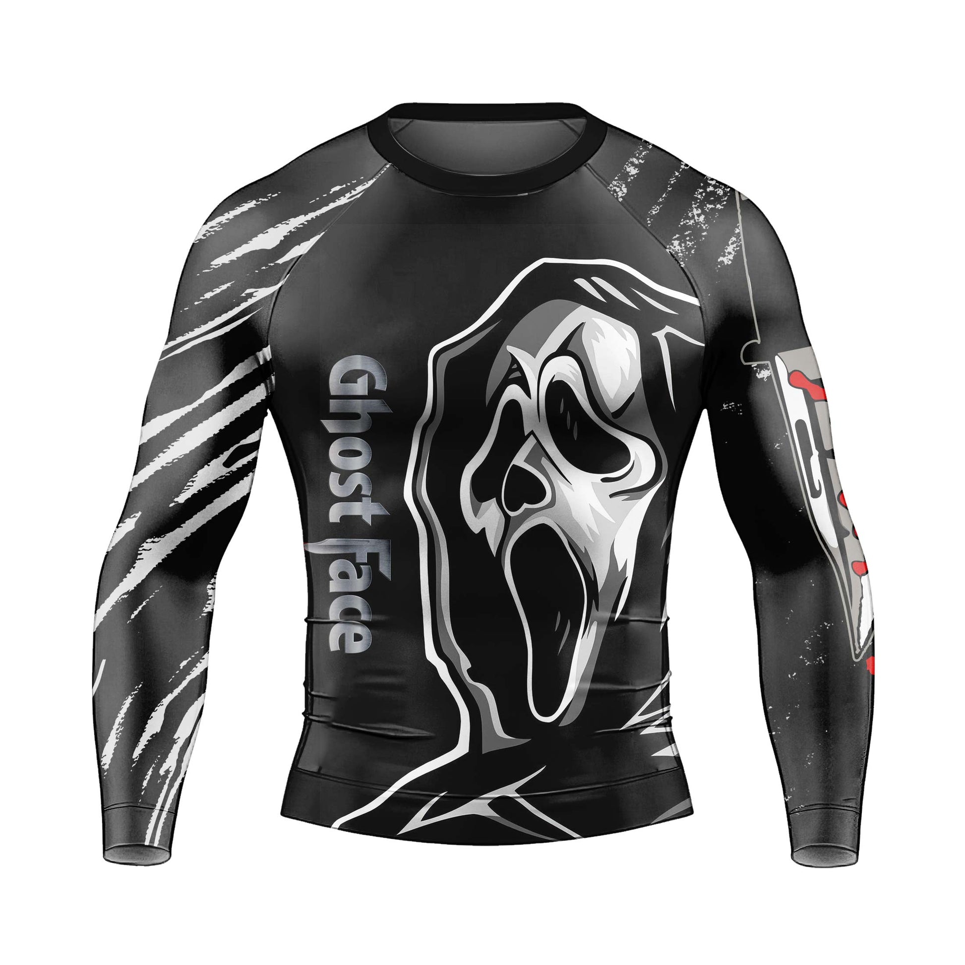 Halloween Ghostface Rash Guard