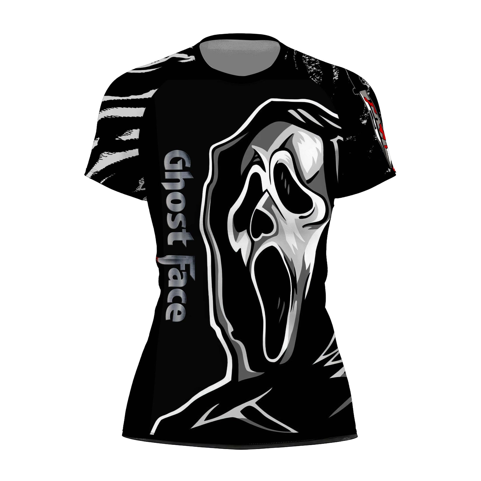 Halloween Ghostface Rash Guard