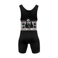 Halloween Ghostface Wrestling Singlet