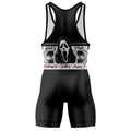 Halloween Ghostface Wrestling Singlet