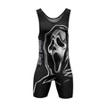 Halloween Ghostface Wrestling Singlet