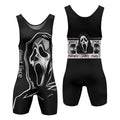 Halloween Ghostface Wrestling Singlet