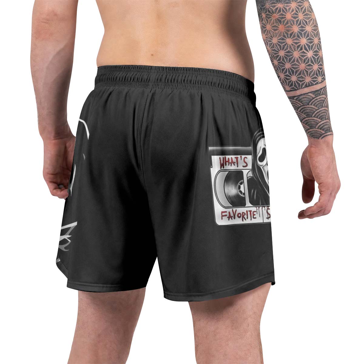 Halloween Ghostface Grappling Shorts