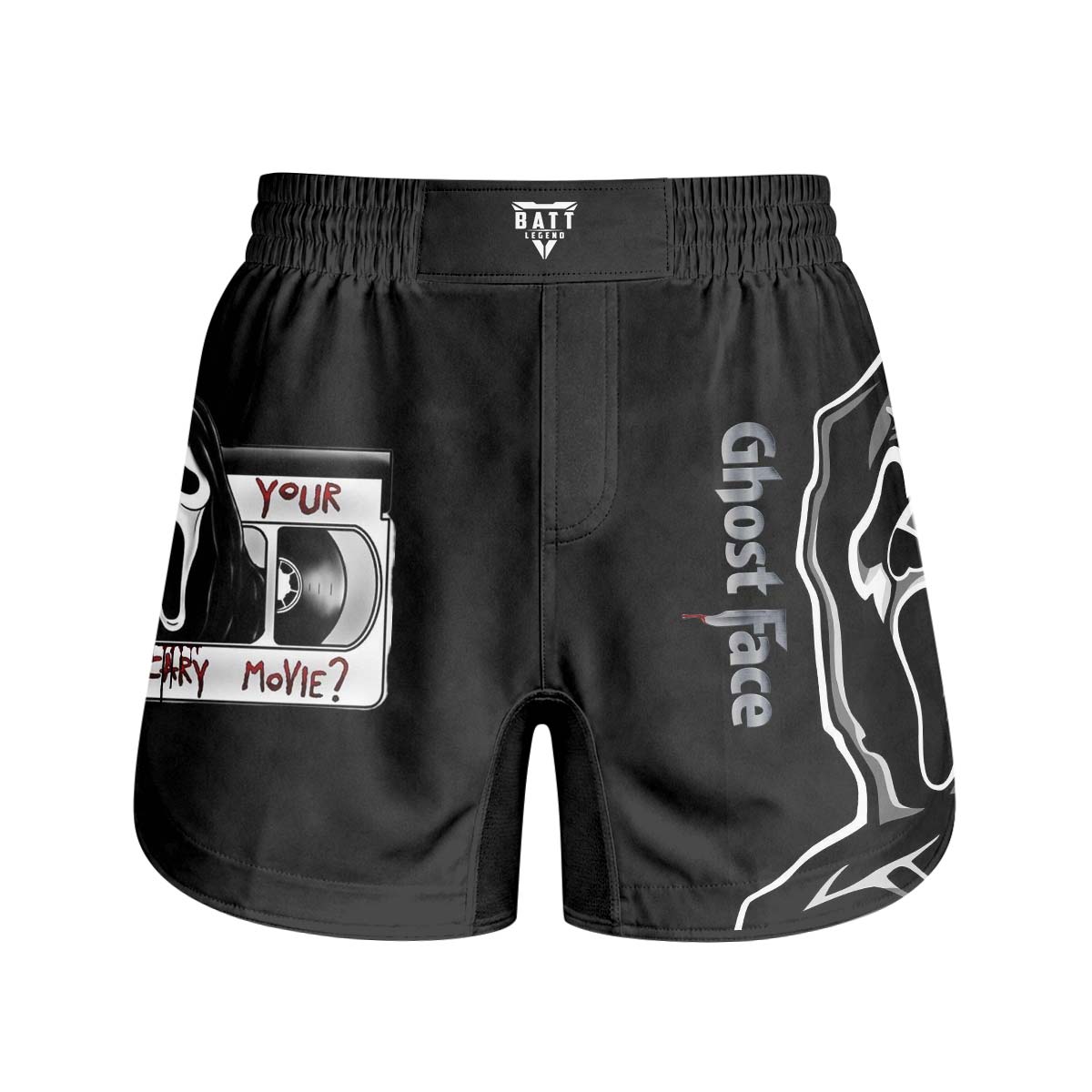 Halloween Ghostface Grappling Shorts