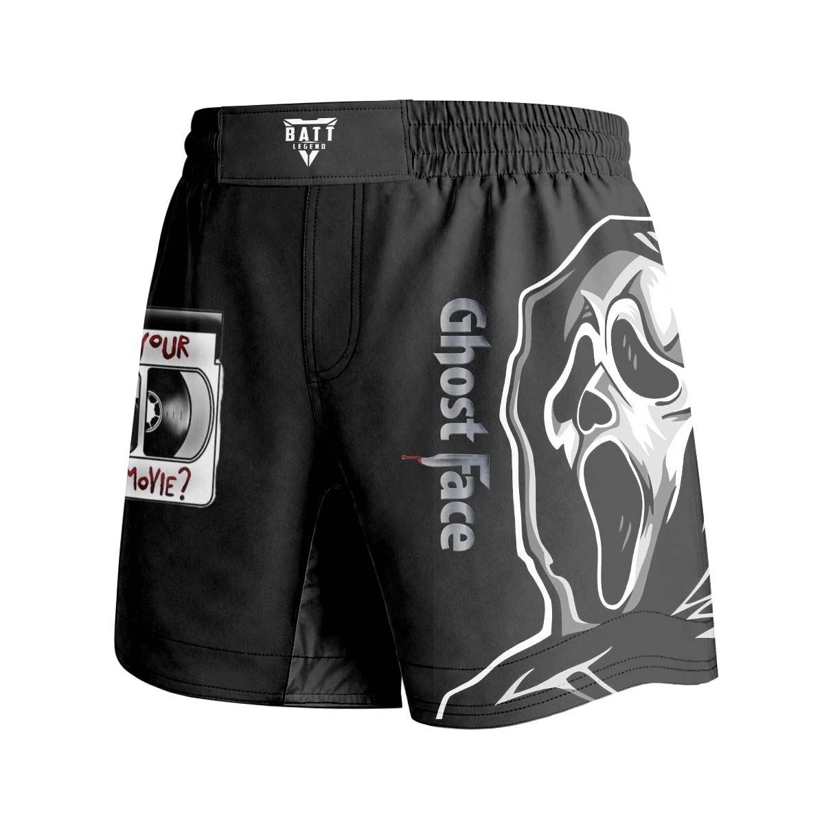 Halloween Ghostface Grappling Shorts