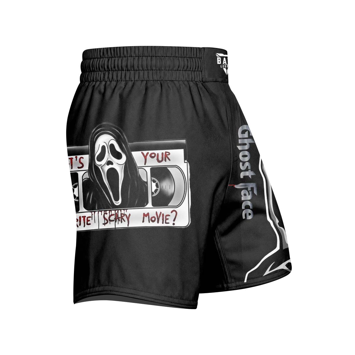 Halloween Ghostface Grappling Shorts