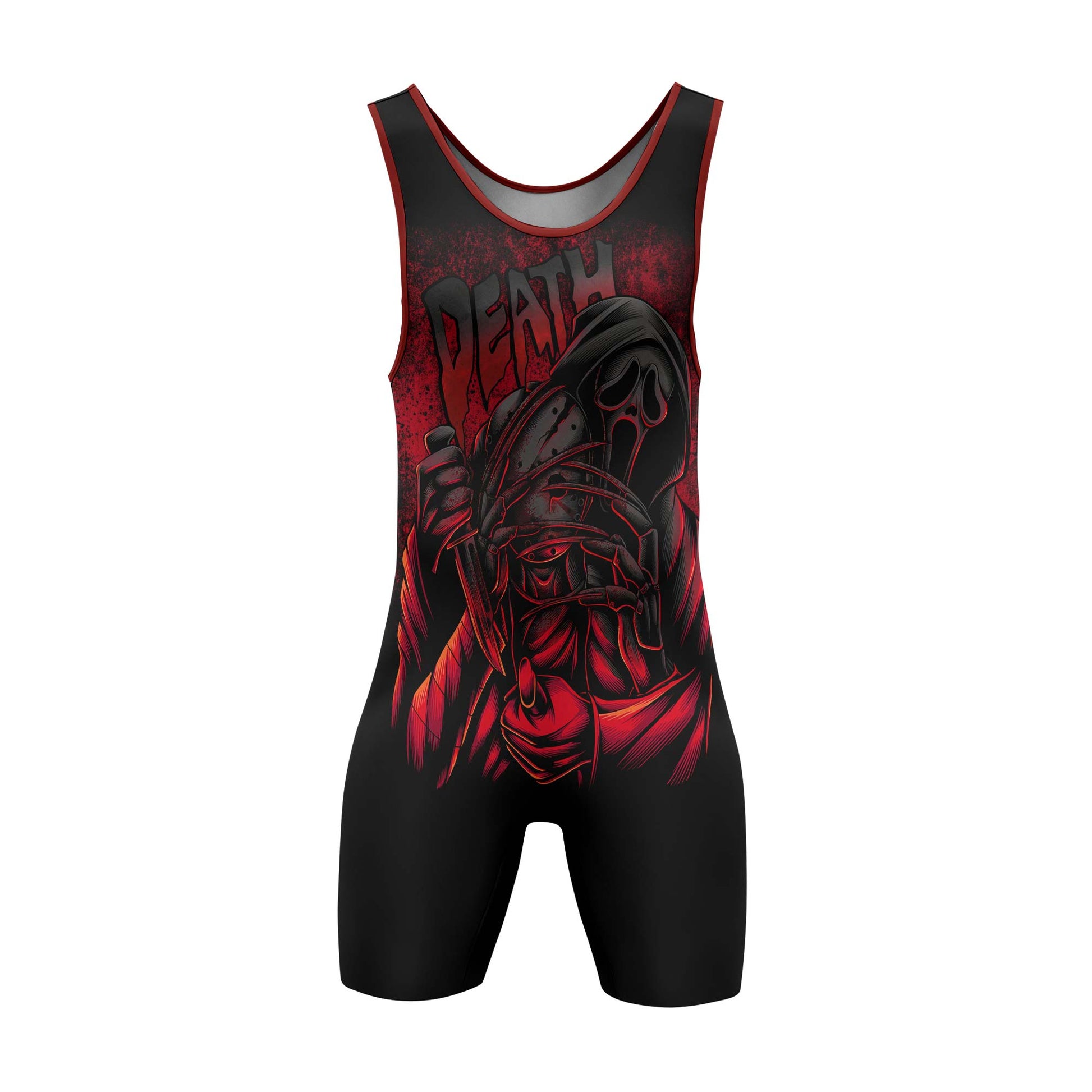 Halloween Legend Killer Wrestling Singlet