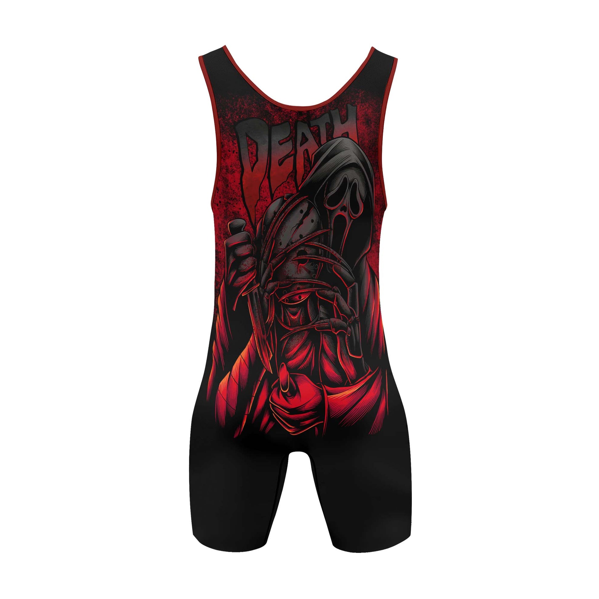 Halloween Legend Killer Wrestling Singlet