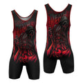 Halloween Legend Killer Wrestling Singlet