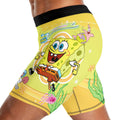 Happy SpongeBob Squarepant Compression Shorts