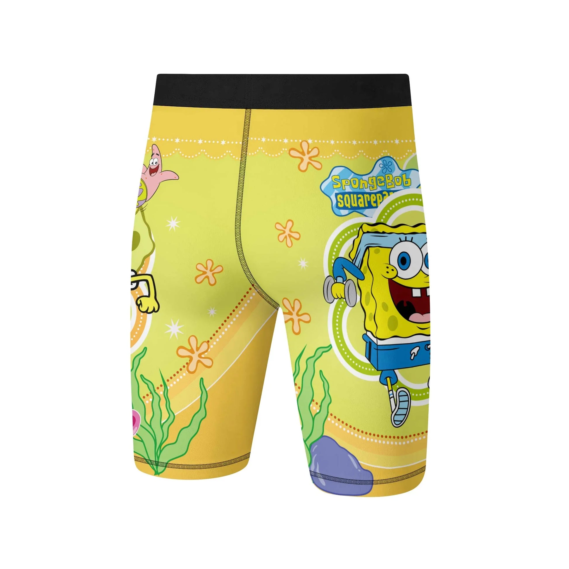 Happy SpongeBob Squarepant Compression Shorts
