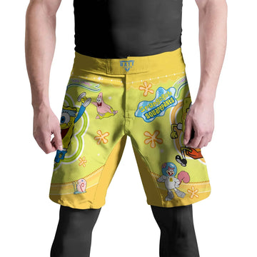 Happy SpongeBob Squarepant Fight Shorts