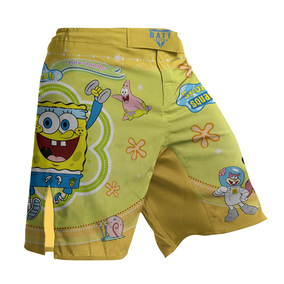 Happy SpongeBob Squarepant Fight Shorts