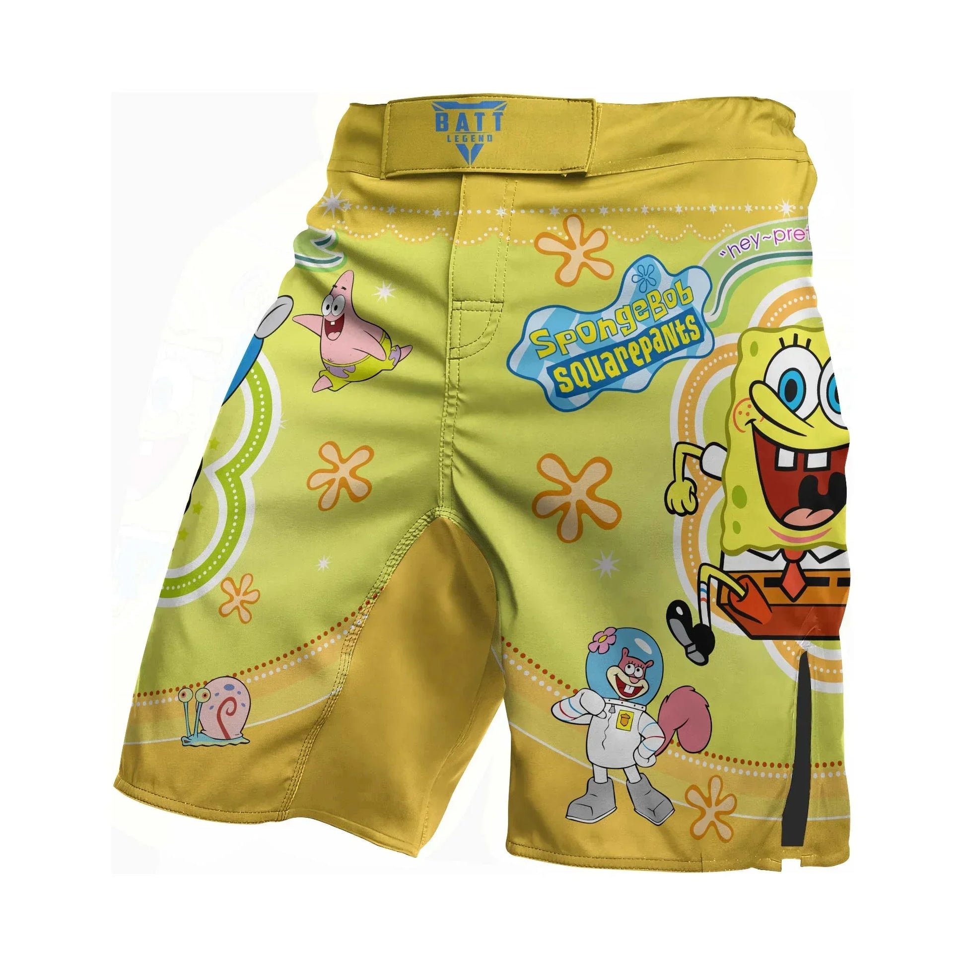 Happy SpongeBob Squarepant Fight Shorts