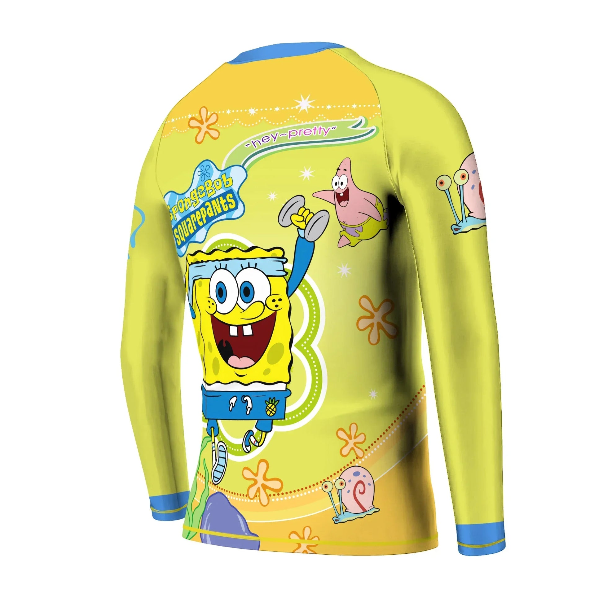 Happy SpongeBob Squarepant Kids Rash Guard