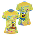 Happy SpongeBob Squarepant Rash Guard