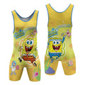 Happy SpongeBob Squarepant Wrestling Singlet