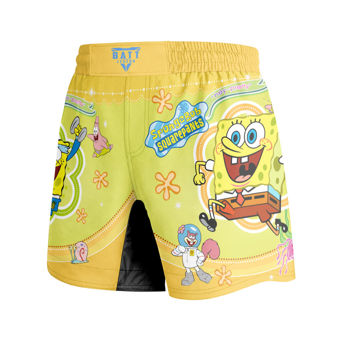 Happy SpongeBob Squarepant Grappling Shorts
