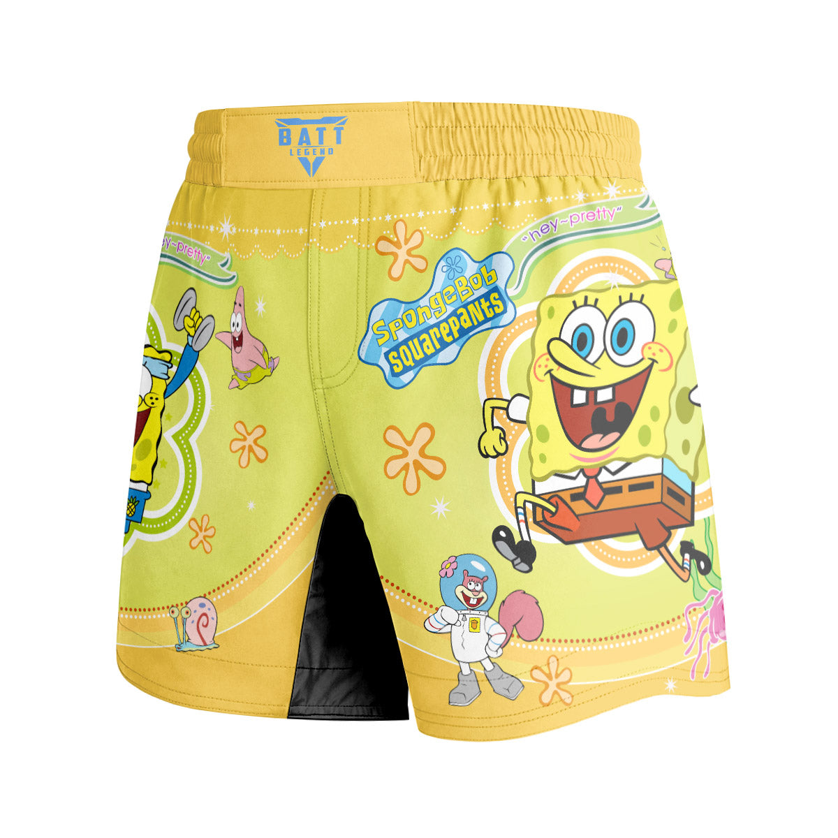 Happy SpongeBob Squarepant Grappling Shorts