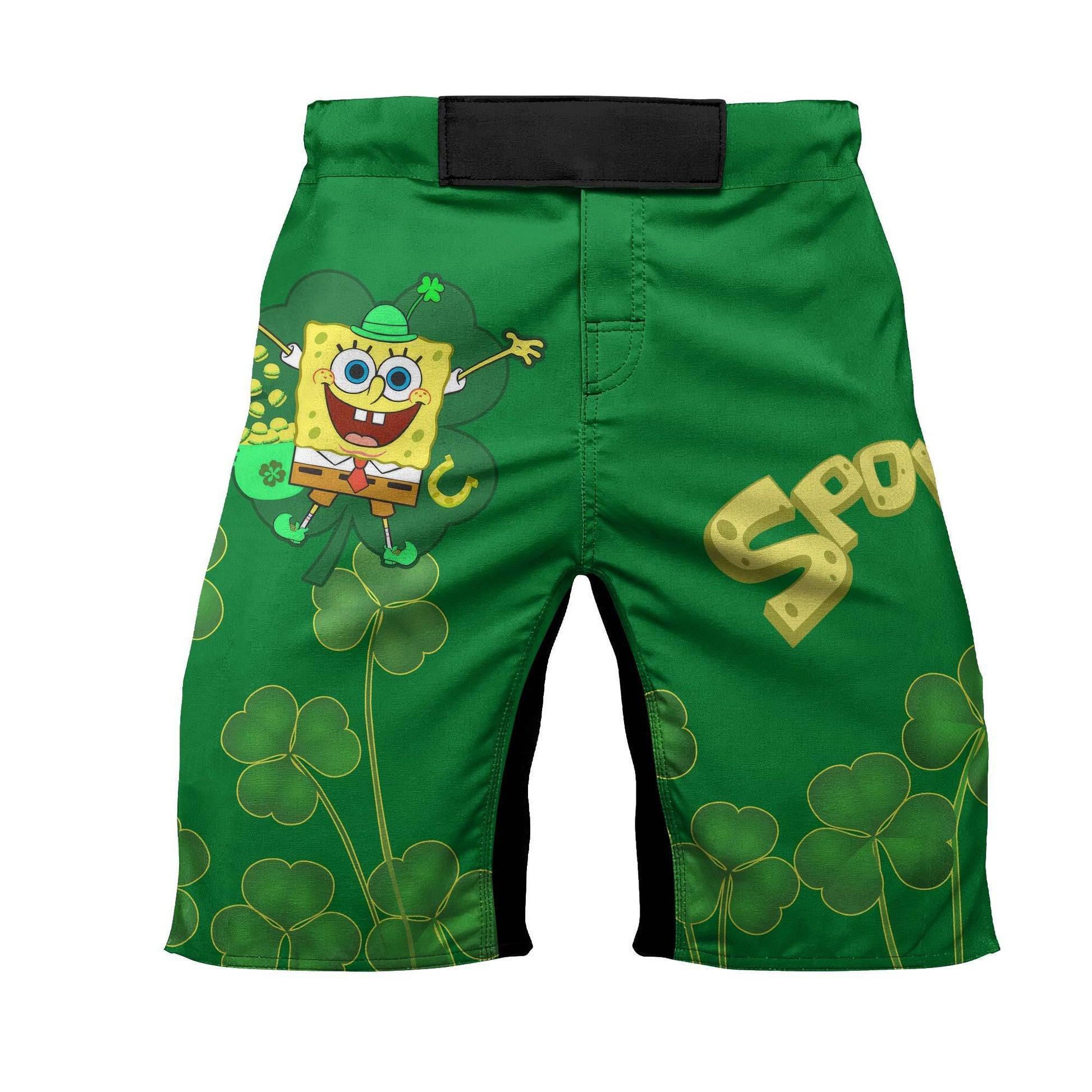 Happy St Krabby Patty Day Fight Shorts
