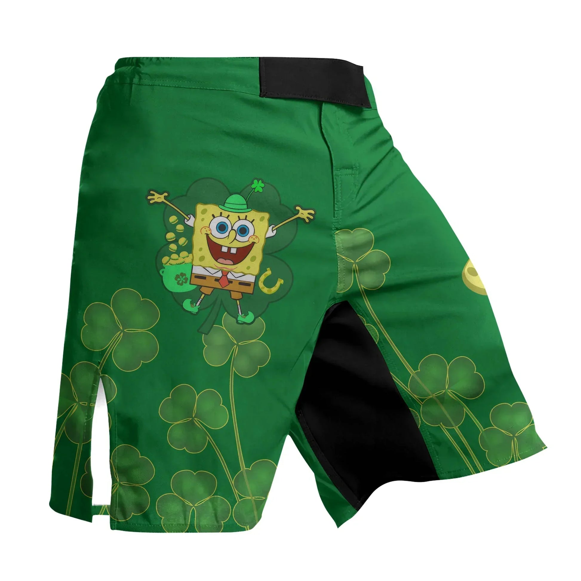 Happy St Krabby Patty Day Fight Shorts