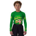 Happy St Krabby Patty Day Kids Rash Guard
