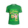 Happy St Krabby Patty Day Kids Rash Guard