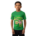 Happy St Krabby Patty Day Kids Rash Guard