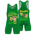 Happy St Krabby Patty Day Wrestling Singlet