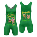Happy St Krabby Patty Day Wrestling Singlet