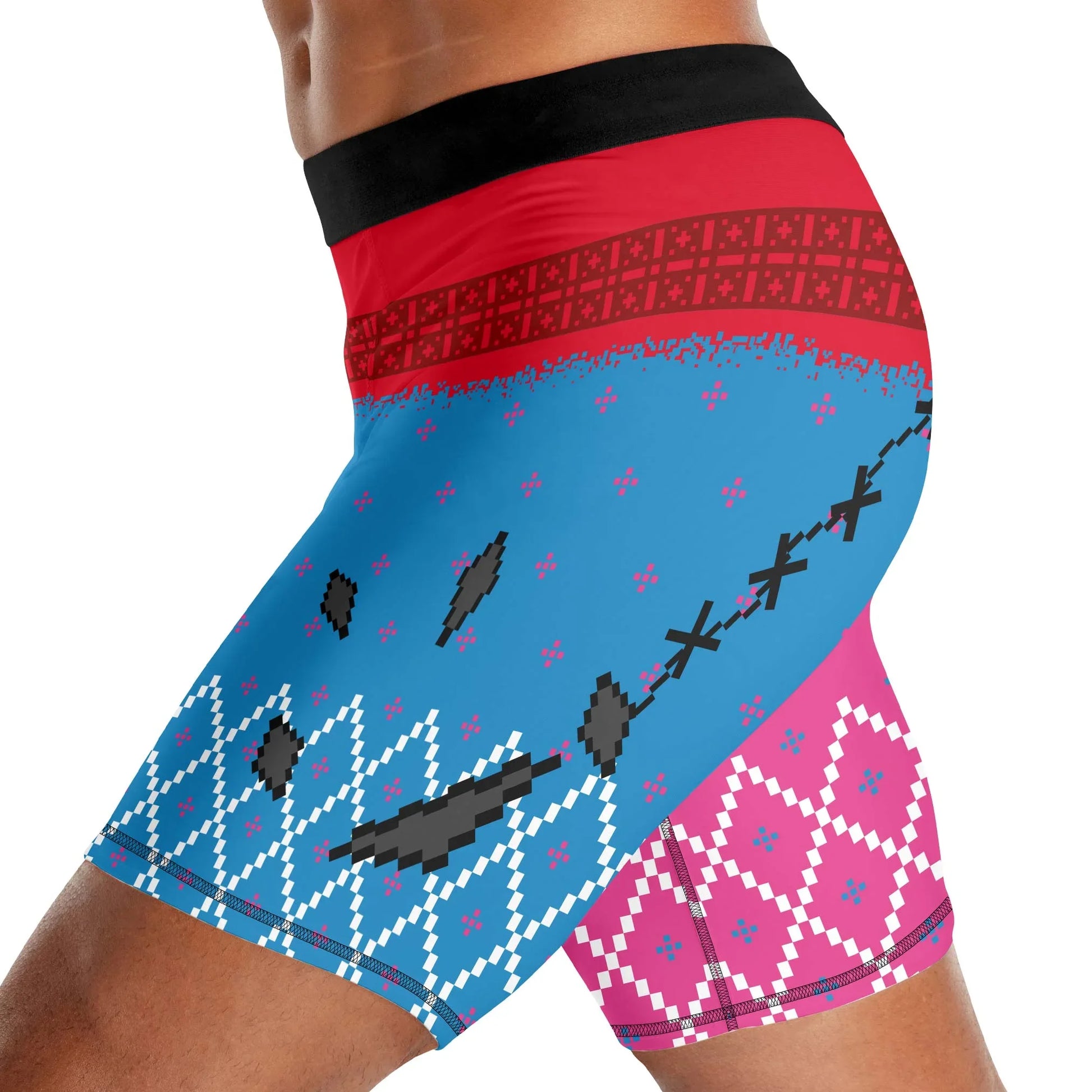 Harley Quinn Lil Monster Christmas Compression Shorts