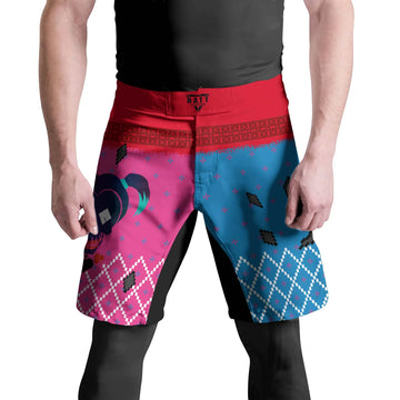 Harley Quinn Lil Monster Christmas Fight Shorts
