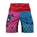 Harley Quinn Lil Monster Christmas Fight Shorts