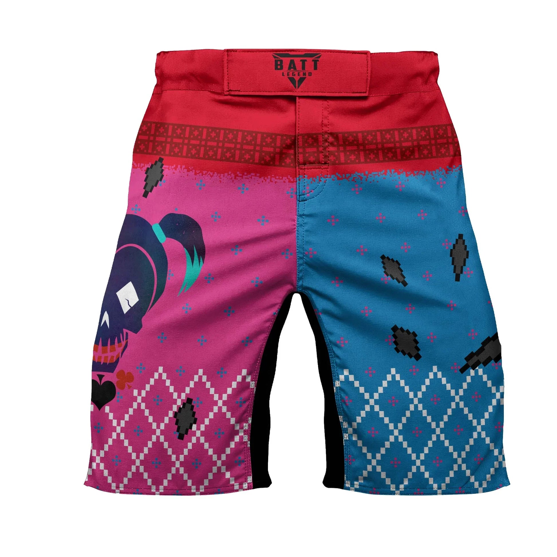 Harley Quinn Lil Monster Christmas Fight Shorts