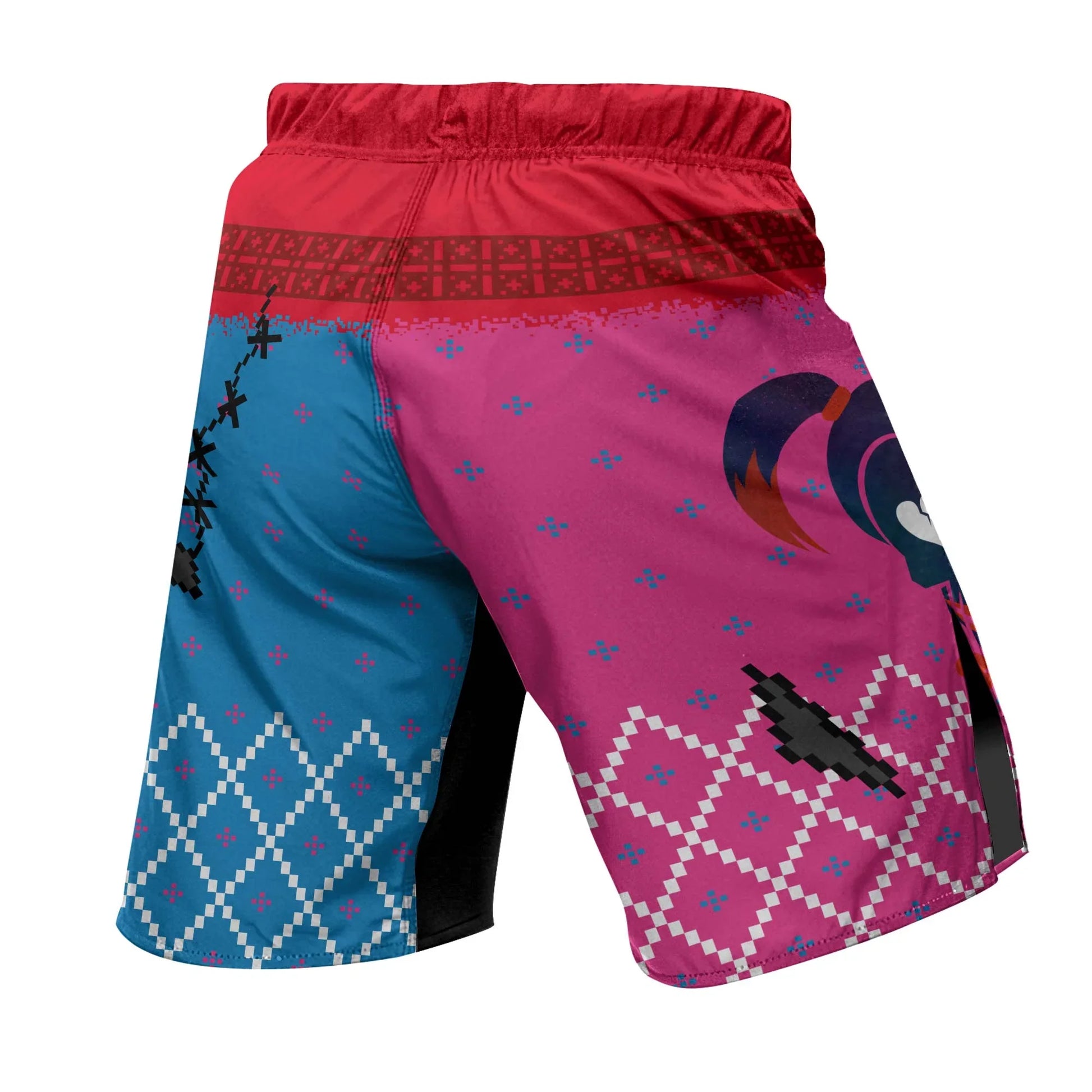 Harley Quinn Lil Monster Christmas Fight Shorts