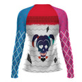 Harley Quinn Lil Monster Christmas Rash Guard
