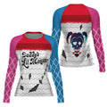 Harley Quinn Lil Monster Christmas Rash Guard