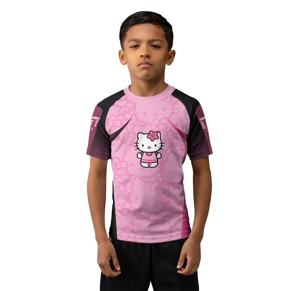 Hello Kitty Aura Farming Kids Rash Guard