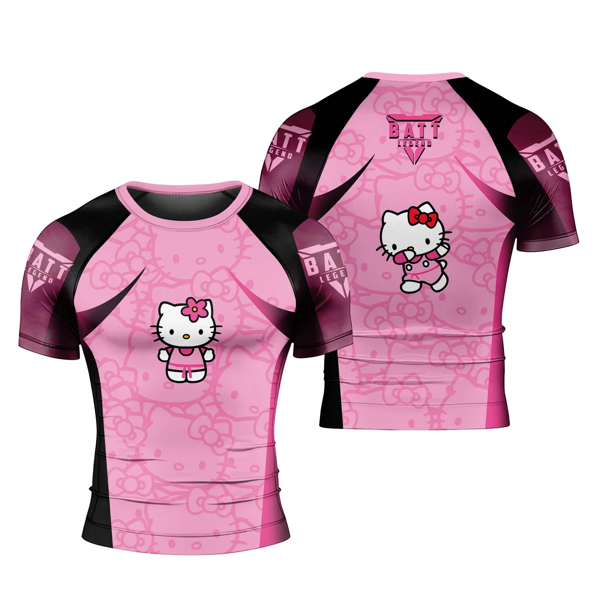 Hello Kitty Aura Farming Rash Guard